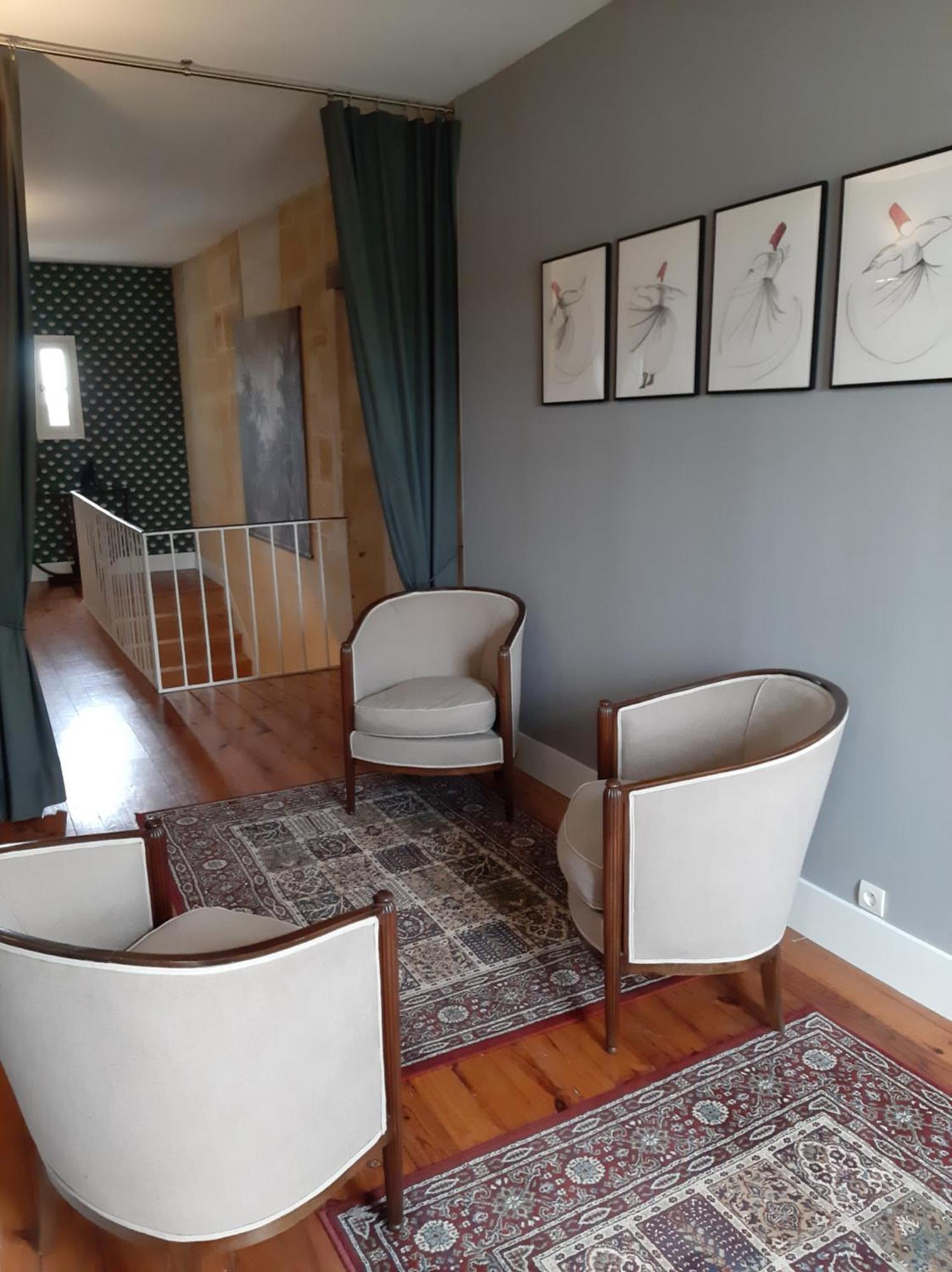 Grand Gite Avec Piscine Maison Port Valade Tabanac Dış mekan fotoğraf